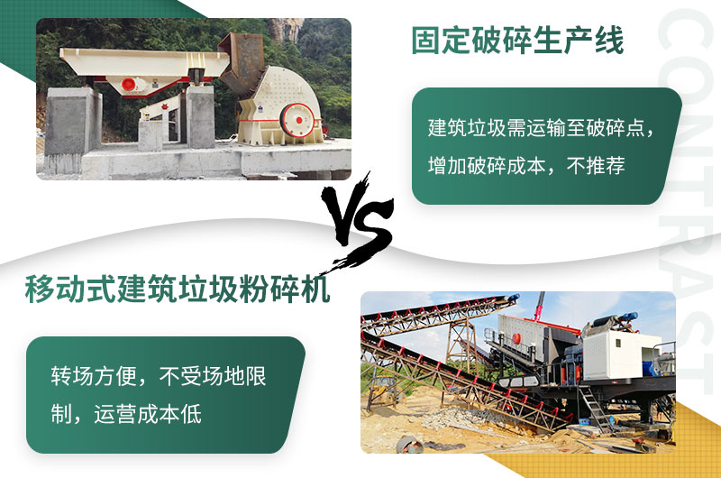 相對(duì)于建筑垃圾來講，移動(dòng)式更勝一籌