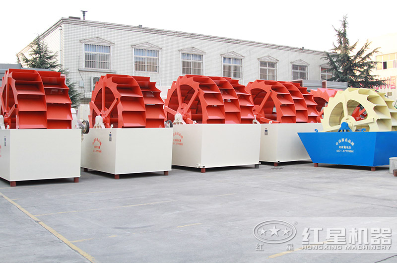 雙輪、三輪洗沙機(jī)設(shè)備展示圖