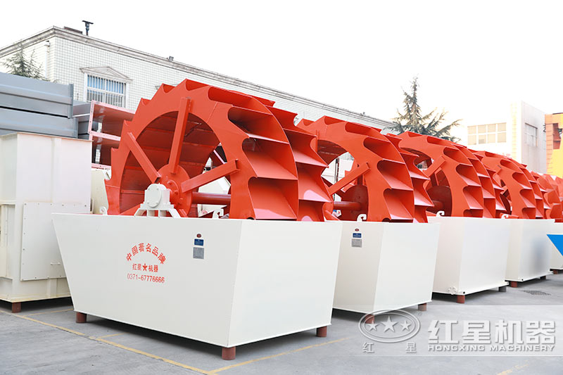 大型輪斗式洗砂機參數(shù)，工作視頻及廠家介紹