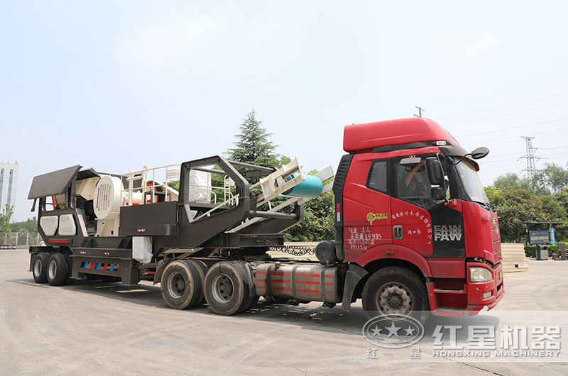 輪胎式移動礦石破碎機?圖片 輪胎式移動礦石破碎機?圖片