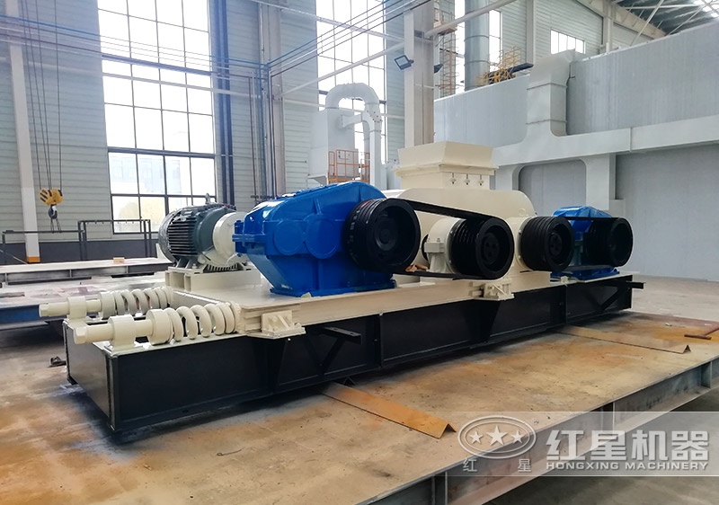 小型液壓對輥破碎機常用型號及價格，提供現(xiàn)場視頻
